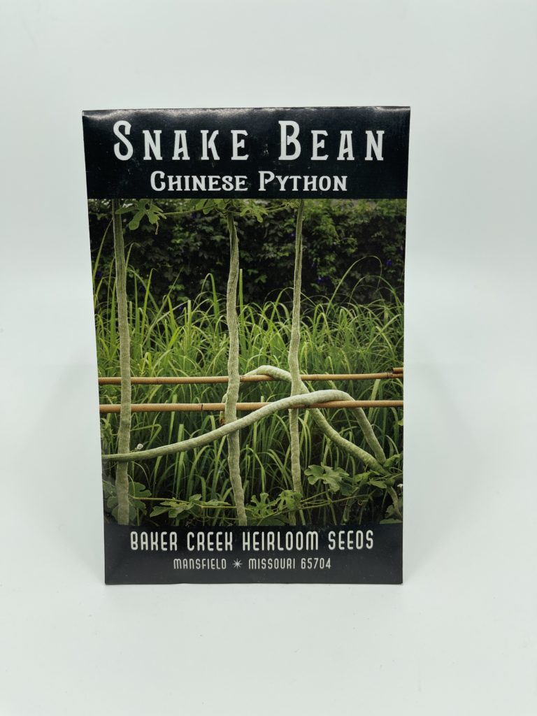 CHINESE PYTHON SNAKE BEAN My Organic World